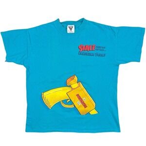 Vintage 1993 Marvin Martian Looney Tunes T Shirt USA Made Large Double Sided